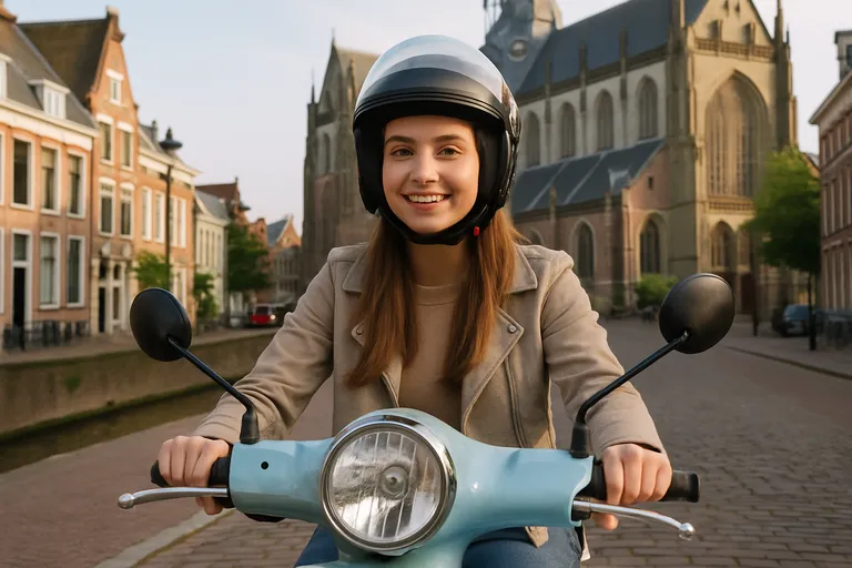 Scooterrijbewijs halen in Haarlem?